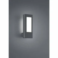 Luminaires Trio Applique murale d'extérieur Trio RHINE LED Anthracite, 2 lumières