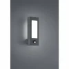 Luminaires Trio Applique murale d'extérieur Trio RHINE LED Anthracite, 2 lumières, Détecteur de mouvement