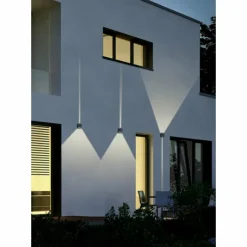 Luminaires Trio Applique murale d'extérieur Trio ADAJA LED Anthracite, 2 lumières