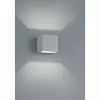 Luminaires Trio Applique murale d'extérieur Trio ADAJA LED Titane, 2 lumières