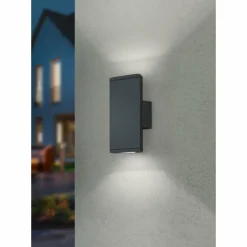 Luminaires Trio Applique murale d'extérieur Trio COLORADO LED Anthracite, 2 lumières