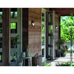 Luminaires Philips Applique murale d'extérieur Philips Capricorn LED Anthracite, 1 lumière, Détecteur de mouvement