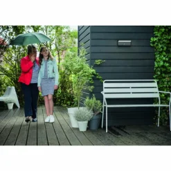 Luminaires Philips Applique murale d'extérieur Philips Bustan LED Anthracite, 2 lumières, Détecteur de mouvement