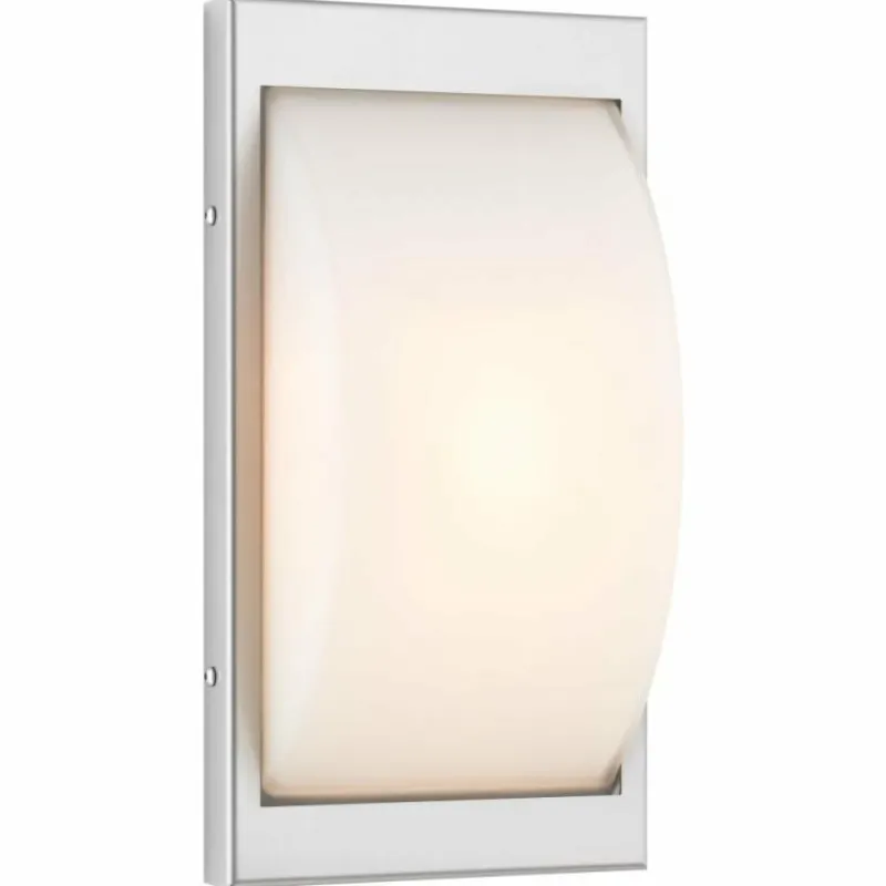 Luminaires LCD Applique murale d'extérieur LCD Emden Acier inoxydable, 1 lumière