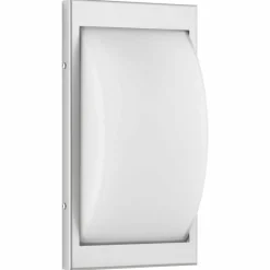 Luminaires LCD Applique murale d'extérieur LCD Emden Acier inoxydable, 1 lumière
