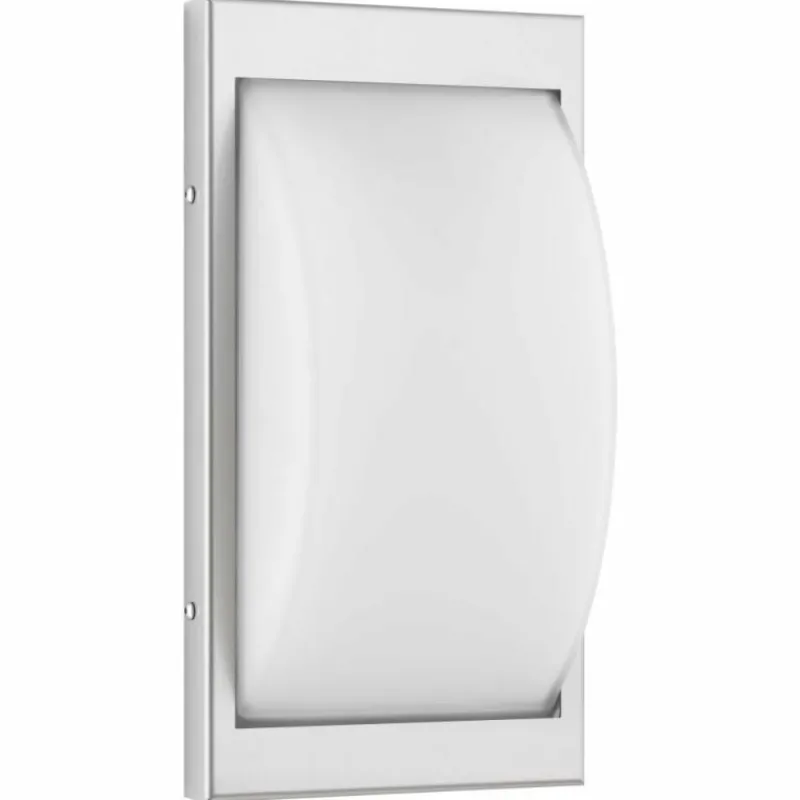 Luminaires LCD Applique murale d'extérieur LCD Emden Acier inoxydable, 1 lumière