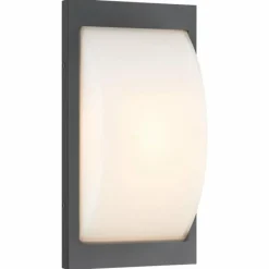 Luminaires LCD Applique murale d'extérieur LCD Emden LED Noir, 1 lumière