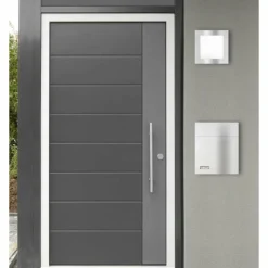 Luminaires LCD Applique murale d'extérieur LCD Neustrelitz Noir, 1 lumière