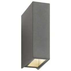 Luminaires LCD Applique murale d'extérieur LCD Lingen LED, 2 lumières