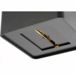 Luminaires LCD Applique murale d'extérieur LCD Siegen Gris, 2 lumières