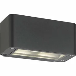 Luminaires LCD Applique murale d'extérieur LCD Eschwege LED Gris, 4 lumières