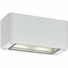 Luminaires LCD Applique murale d'extérieur LCD Eschwege LED Blanc, 4 lumières
