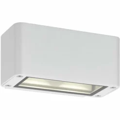 Luminaires LCD Applique murale d'extérieur LCD Eschwege LED Blanc, 4 lumières