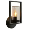 Luminaires Rustiques-Luminaires Lucide Applique murale d'extérieur Lucide NISPEN Noir, 1 lumière