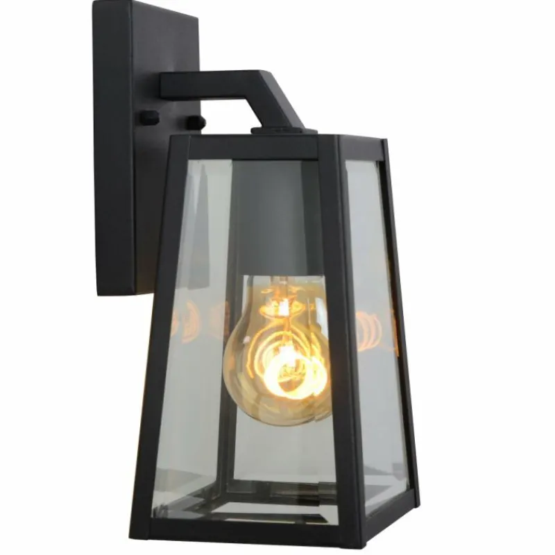 Luminaires Rustiques-Luminaires Lucide Applique murale d'extérieur Lucide MATSLOT Noir, 1 lumière