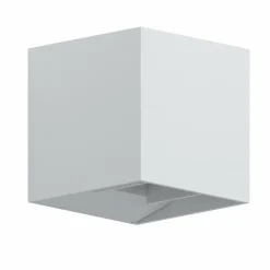 Luminaires Eglo Applique murale d'extérieur Eglo CALPINO LED Blanc, 2 lumières