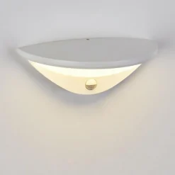 hofstein Applique murale d'extérieur Carano LED Blanc, 1 lumière, Détecteur de mouvement
