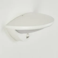 hofstein Applique murale d'extérieur Carano LED Blanc, 1 lumière, Détecteur de mouvement