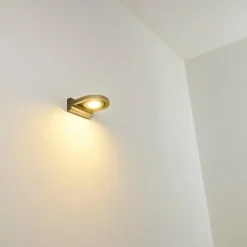 hofstein Applique murale d'extérieur Bandholm LED Gris, 1 lumière