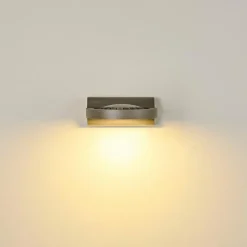 hofstein Applique murale d'extérieur Bandholm LED Gris, 1 lumière