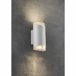 Luminaires Nordlux Applique murale d'extérieur Nordlux ARN Blanc, 2 lumières