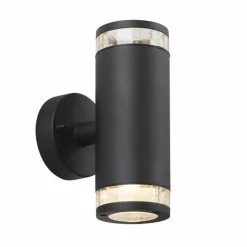 Luminaires Nordlux Applique murale d'extérieur Nordlux BIRK Noir, 2 lumières