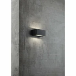 Luminaires Nordlux Applique murale d'extérieur Nordlux NENE LED Noir, 1 lumière