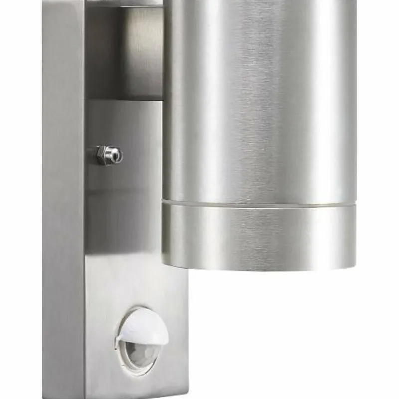 Luminaires Nordlux Applique murale d'extérieur Nordlux TIN Aluminium, 1 lumière, Détecteur de mouvement