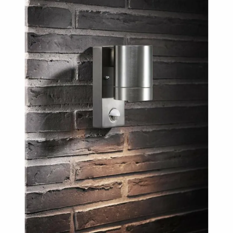 Luminaires Nordlux Applique murale d'extérieur Nordlux TIN Aluminium, 1 lumière, Détecteur de mouvement