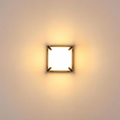 hofstein Applique murale d'extérieur Armor LED Anthracite, 1 lumière