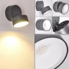 hofstein Applique murale d'extérieur Ripen LED Anthracite, 1 lumière