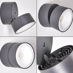 hofstein Applique murale d'extérieur Ripen LED Anthracite, 1 lumière