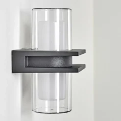 hofstein Applique murale d'extérieur Kekenis LED Anthracite, 1 lumière