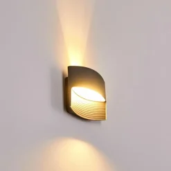 hofstein Applique murale d'extérieur Romo LED Anthracite, 1 lumière