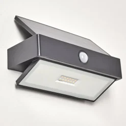 hofstein Applique murale d'extérieur Wiborg LED Anthracite, 1 lumière, Détecteur de mouvement