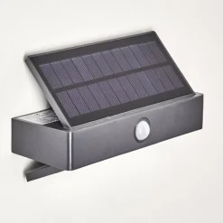 hofstein Applique murale d'extérieur Wiborg LED Anthracite, 1 lumière, Détecteur de mouvement