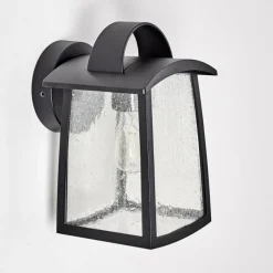 hofstein Applique murale d'extérieur Trosa Noir, 1 lumière