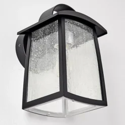 hofstein Applique murale d'extérieur Trosa Noir, 1 lumière