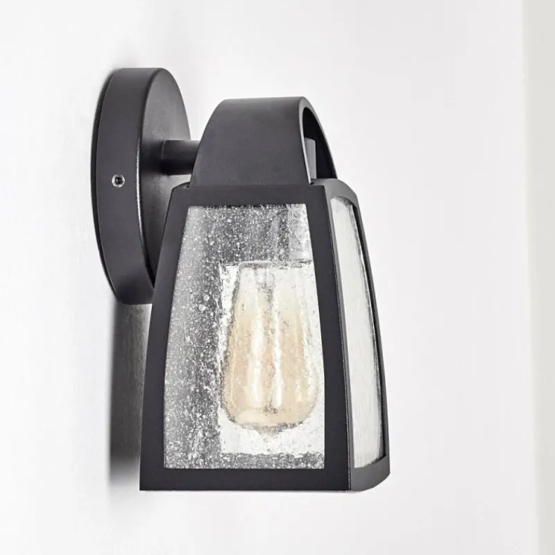 hofstein Applique murale d'extérieur Trosa Noir, 1 lumière