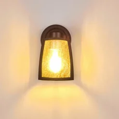 hofstein Applique murale d'extérieur Trosa Noir, 1 lumière