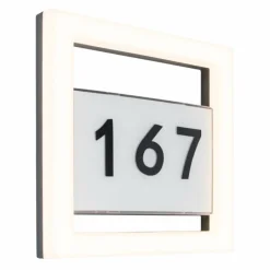 Luminaires Lutec Applique murale d'extérieur Lutec ALICE LED Aluminium, 1 lumière