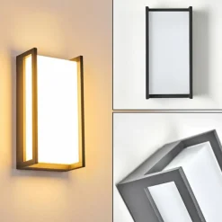 hofstein Applique murale d'extérieur Skove LED Anthracite, 1 lumière