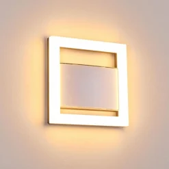 hofstein Applique murale d'extérieur Linna LED Aluminium, 1 lumière