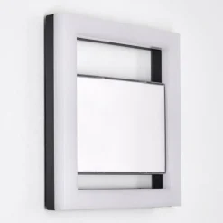 hofstein Applique murale d'extérieur Linna LED Aluminium, 1 lumière