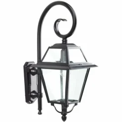 KS Verlichting Applique murale d'extérieur Amstelrade Noir, 1 lumière