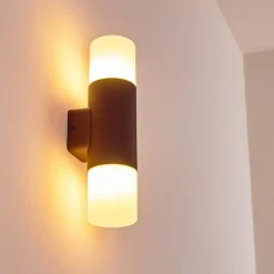 hofstein Applique murale d'extérieur Buhrkall Rouille, 2 lumières
