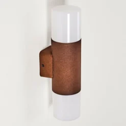 hofstein Applique murale d'extérieur Buhrkall Rouille, 2 lumières