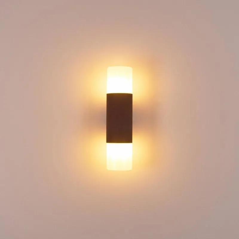 hofstein Applique murale d'extérieur Buhrkall Rouille, 2 lumières