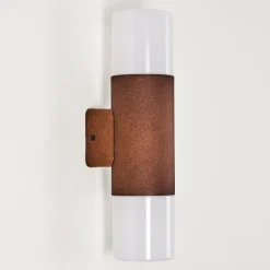 hofstein Applique murale d'extérieur Buhrkall Rouille, 2 lumières