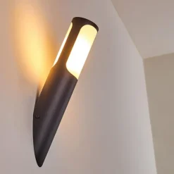 hofstein Applique murale d'extérieur Nalmaibrück Anthracite, 1 lumière